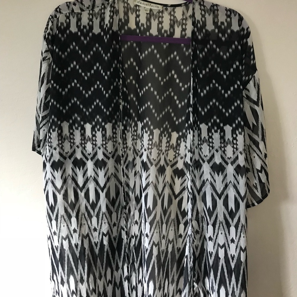 Daniel Rainn Kimono/ Sheer Cardigan